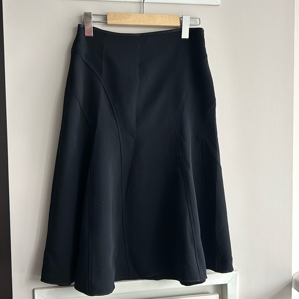 Wilfred knee length trumpet skirt
